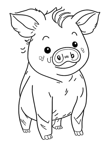 pig coloring page kids jpg jpg