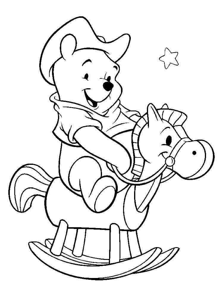 44+ Entertaining Baby Pooh Bear Coloring Pages Cute