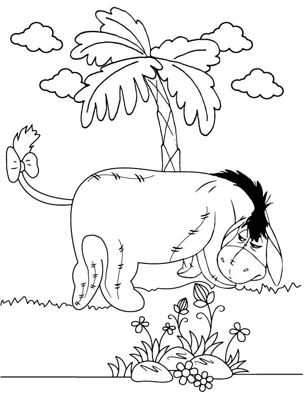 printable eeyore coloring page png jpg