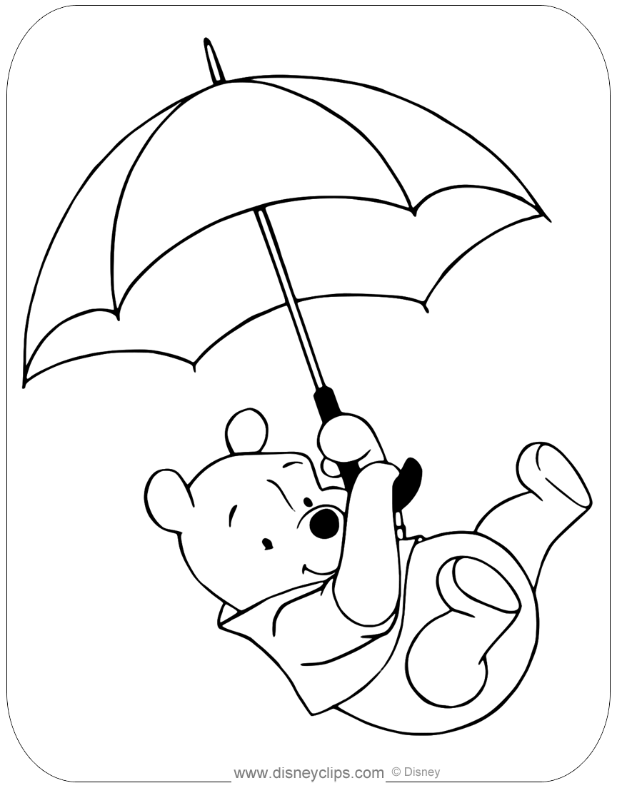 44+ Amazing Baby Winnie Pooh Coloring Pages Realistic