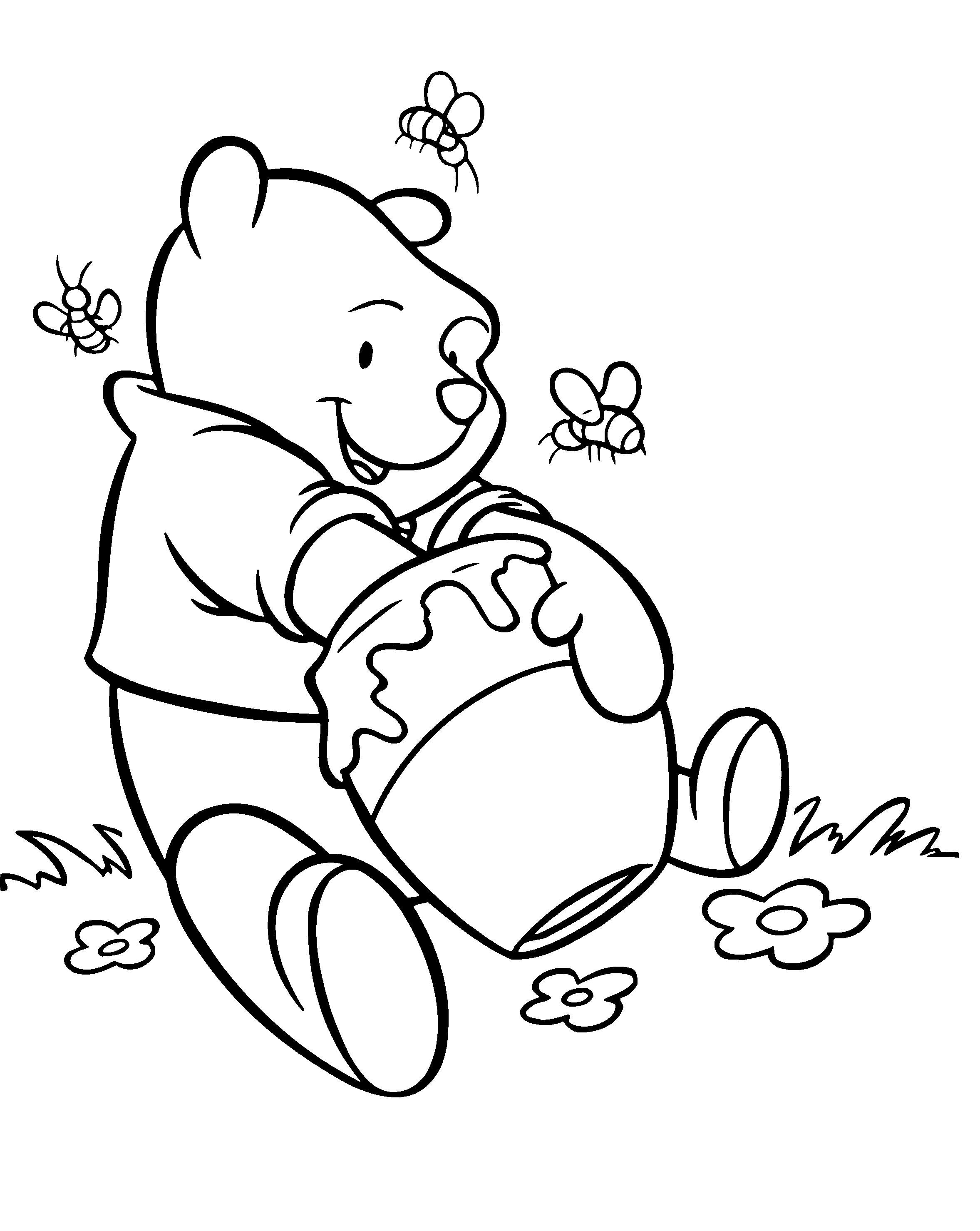 49+ Ultimate Baby Winnie Pooh Coloring Pages Download FREE