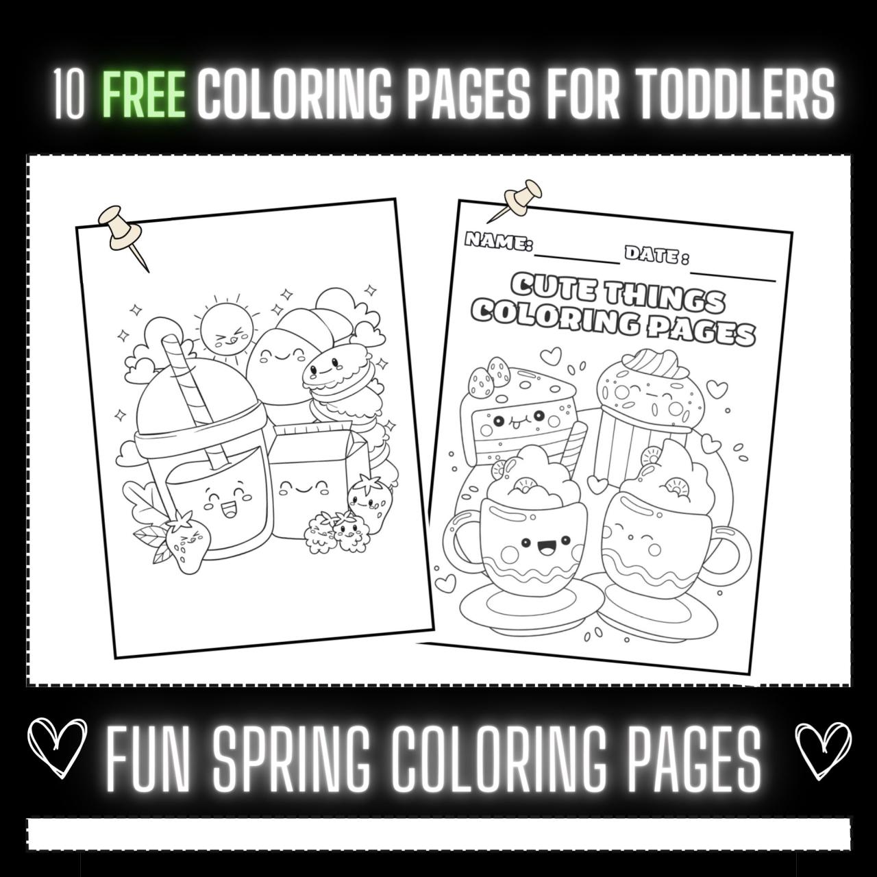 10 Fun Spring Coloring Pages for Seasonal Joy and Creativity