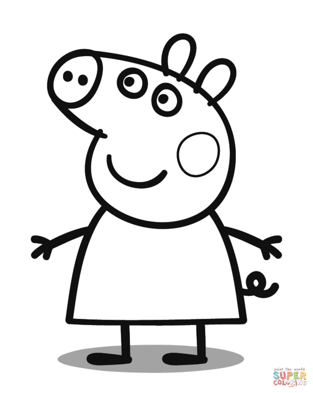 34+ Unique Pig Family Coloring Pages Line Art