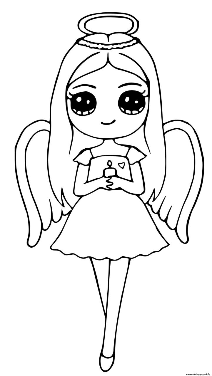 10 Adorable Cute Girl Cartoon Coloring Pages for Creative Fun