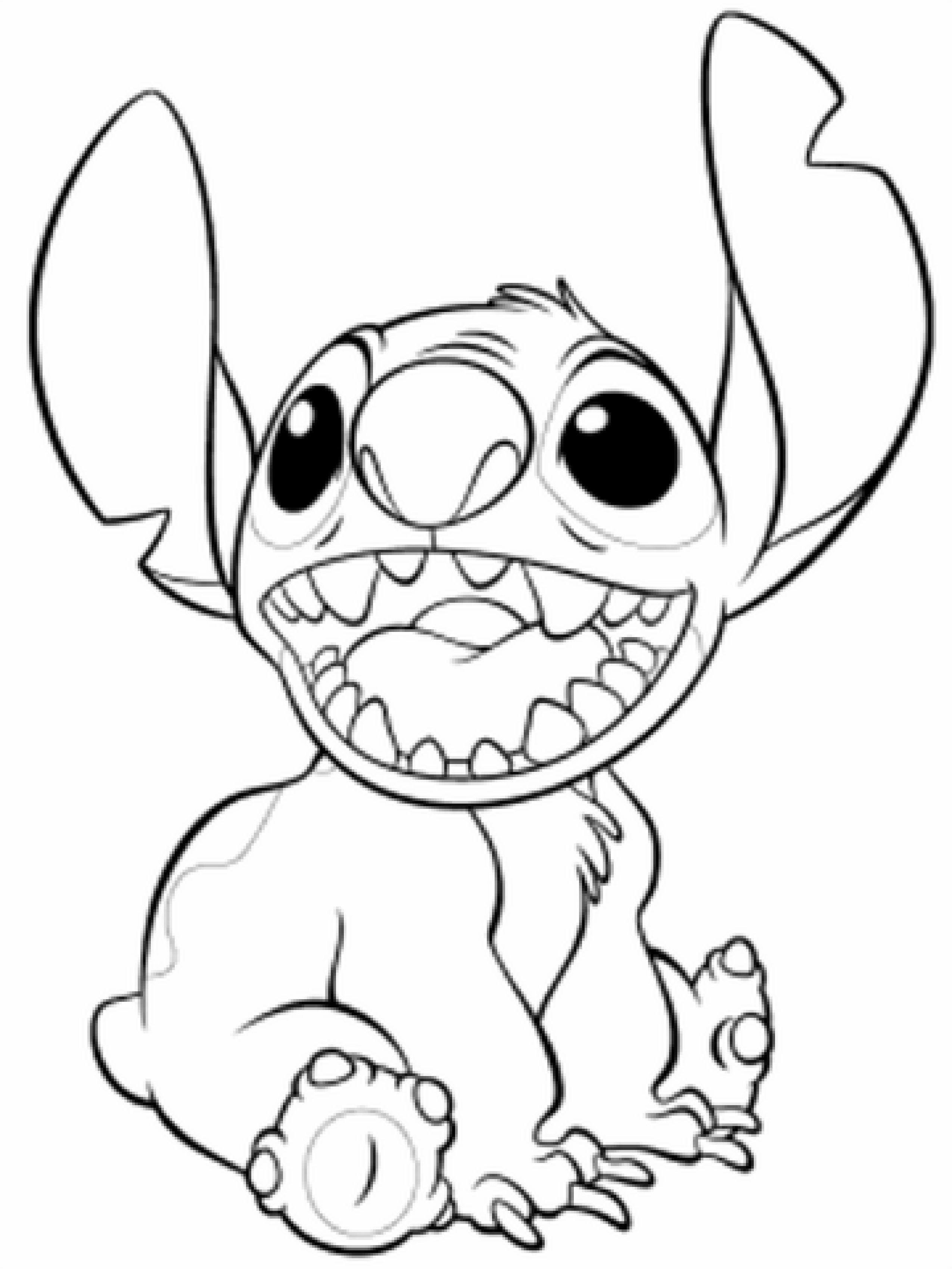 45+ Printable Stitch Cartoon Coloring Pages PDF Printable