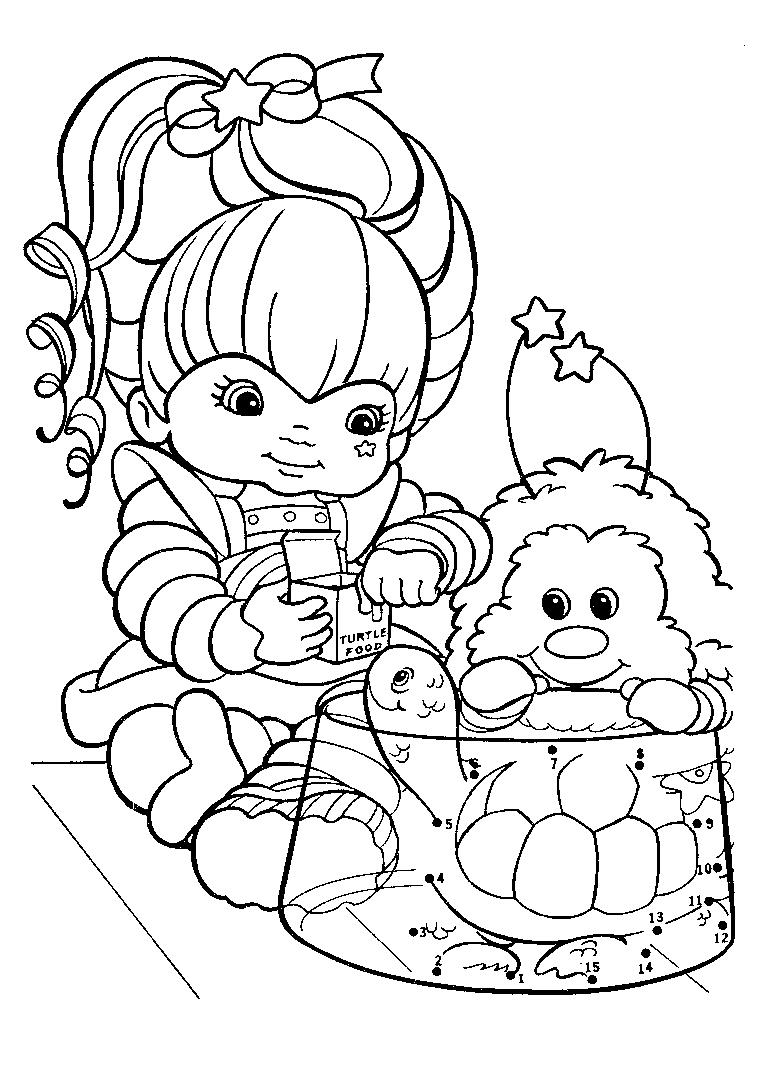 37+ Unique Rainbow Brite Coloring Pages Cartoon Characters Free Printable