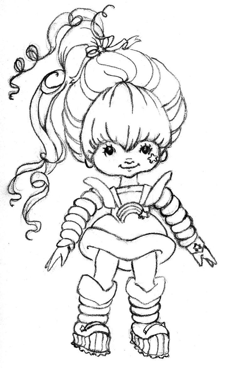 44+ Download Rainbow Brite Coloring Pages Cartoon Characters Free Printable