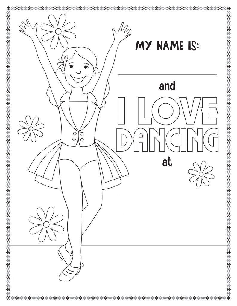 50+ Download Cute Dance Coloring Pages Books