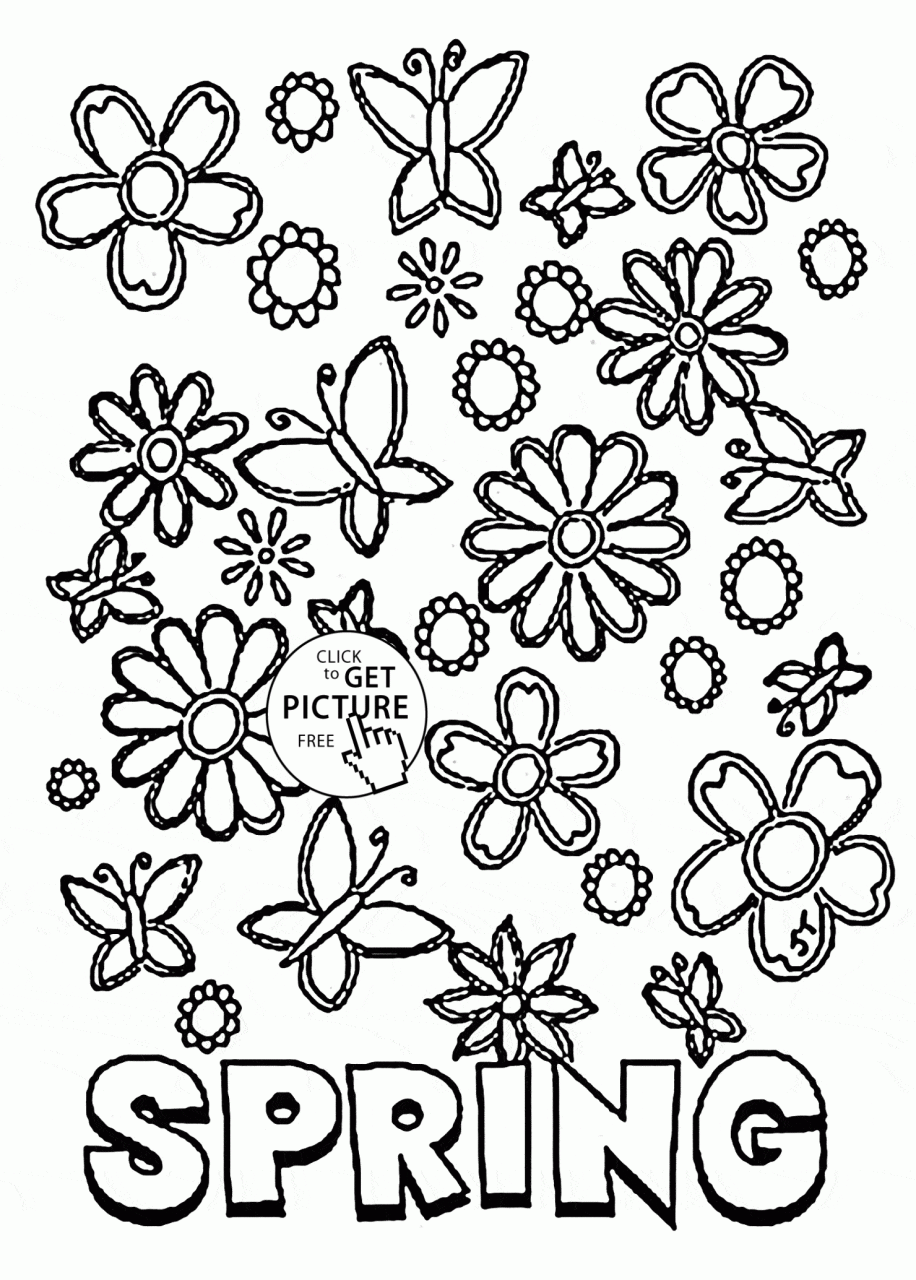 10 Fun Spring Coloring Pages for Seasonal Joy and Creativity