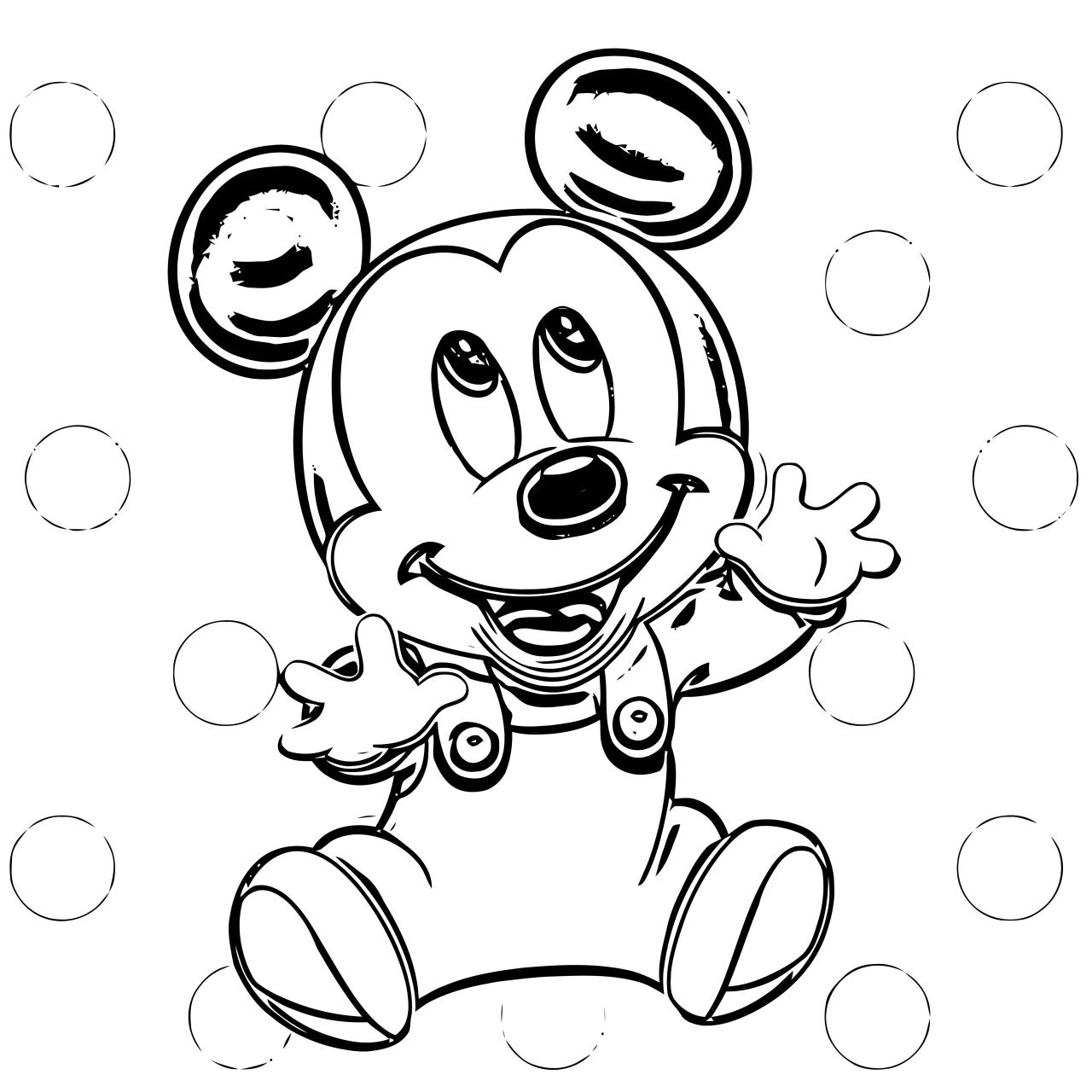 10 Adorable Mickey Mouse Coloring Pages for Disney Enthusiasts