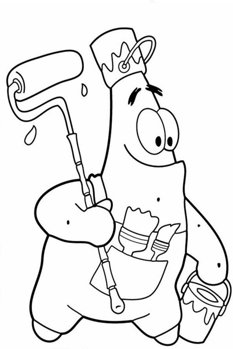 10 Printable A4 Cartoon Coloring Pages for Easy Fun