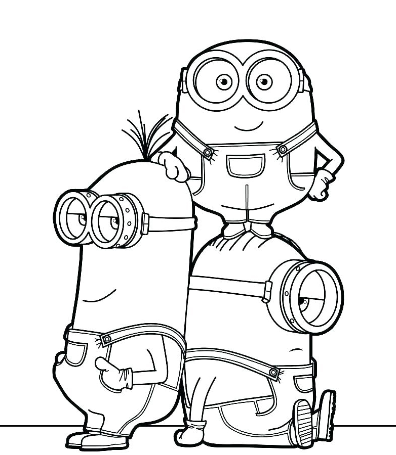 10 Printable A4 Cartoon Coloring Pages for Easy Fun