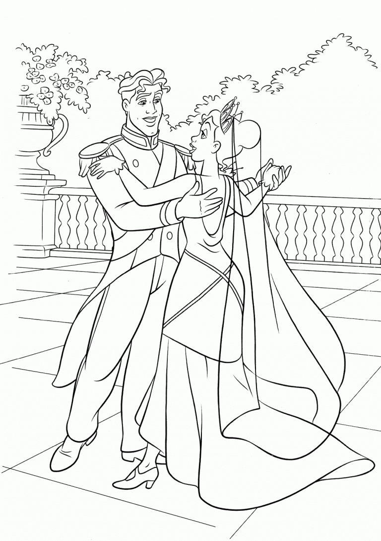 10 Charming Cartoon Wedding Coloring Pages for Creative Fun