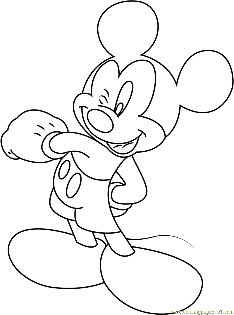 10 Adorable Mickey Mouse Coloring Pages for Disney Enthusiasts