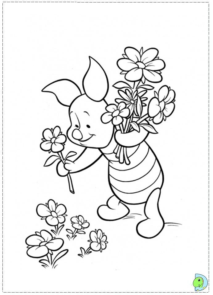 42+ Top Classic Piglet Coloring Pages for Adult