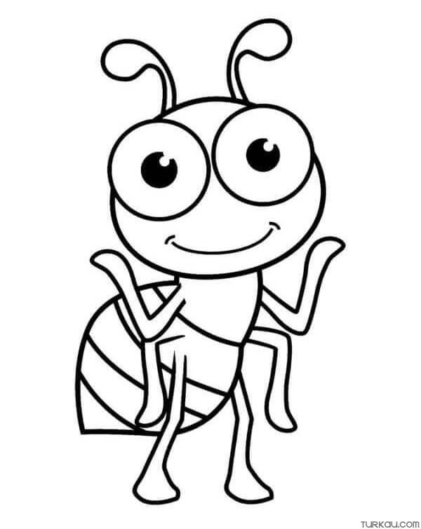 47+ Unique Cute Ant Coloring Pages for Kids