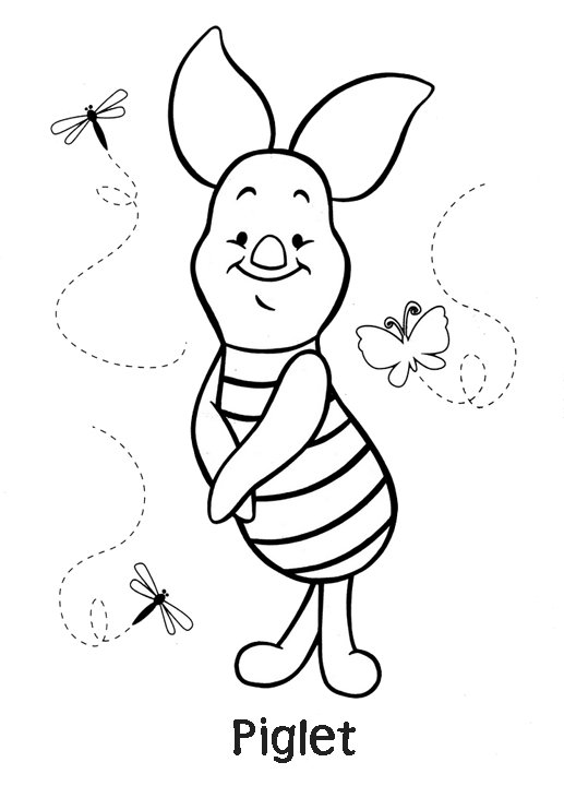 45+ Download Piglet Coloring Pages for Adult