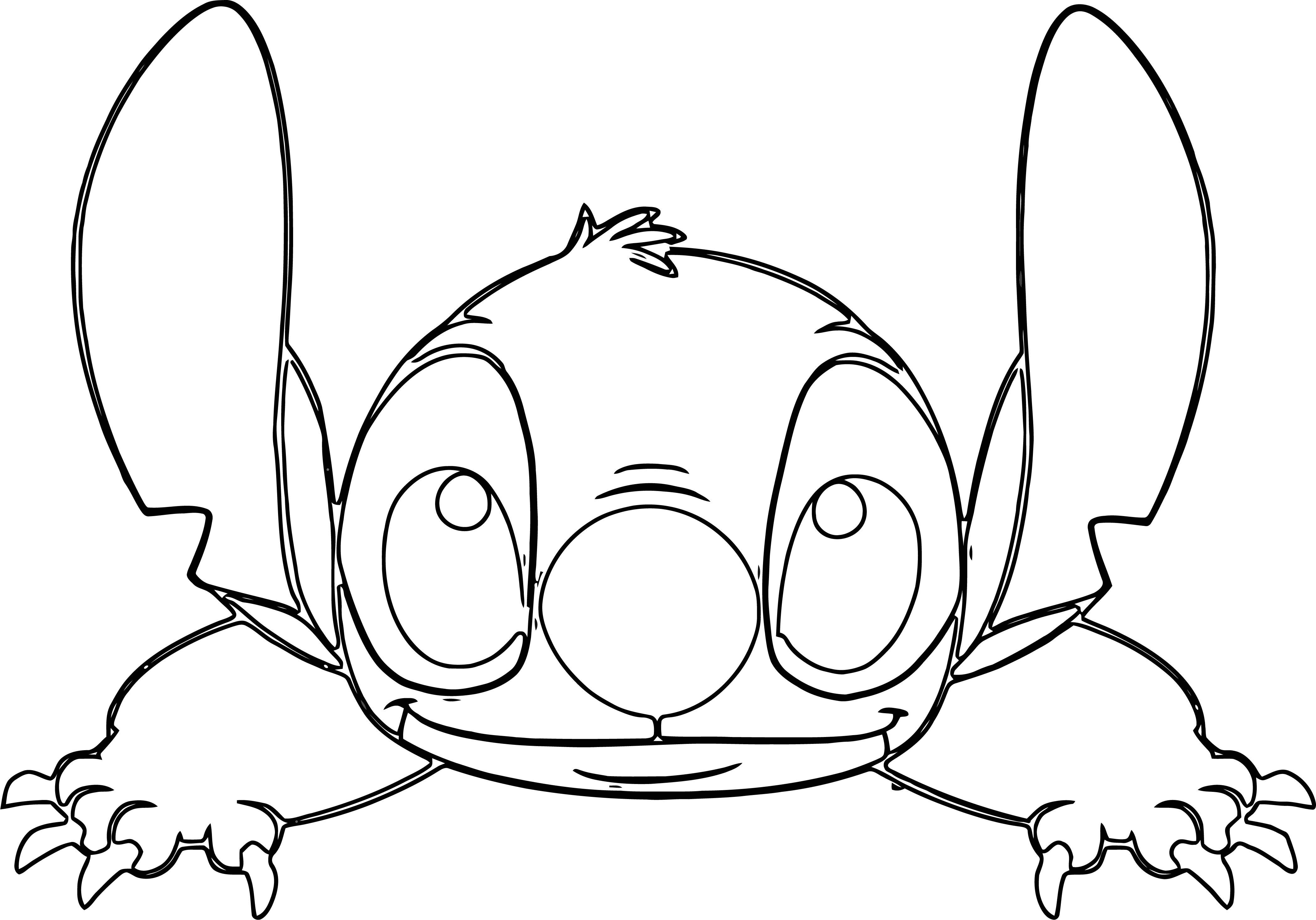 49+ Download Stitch Face Coloring Pages for Kids