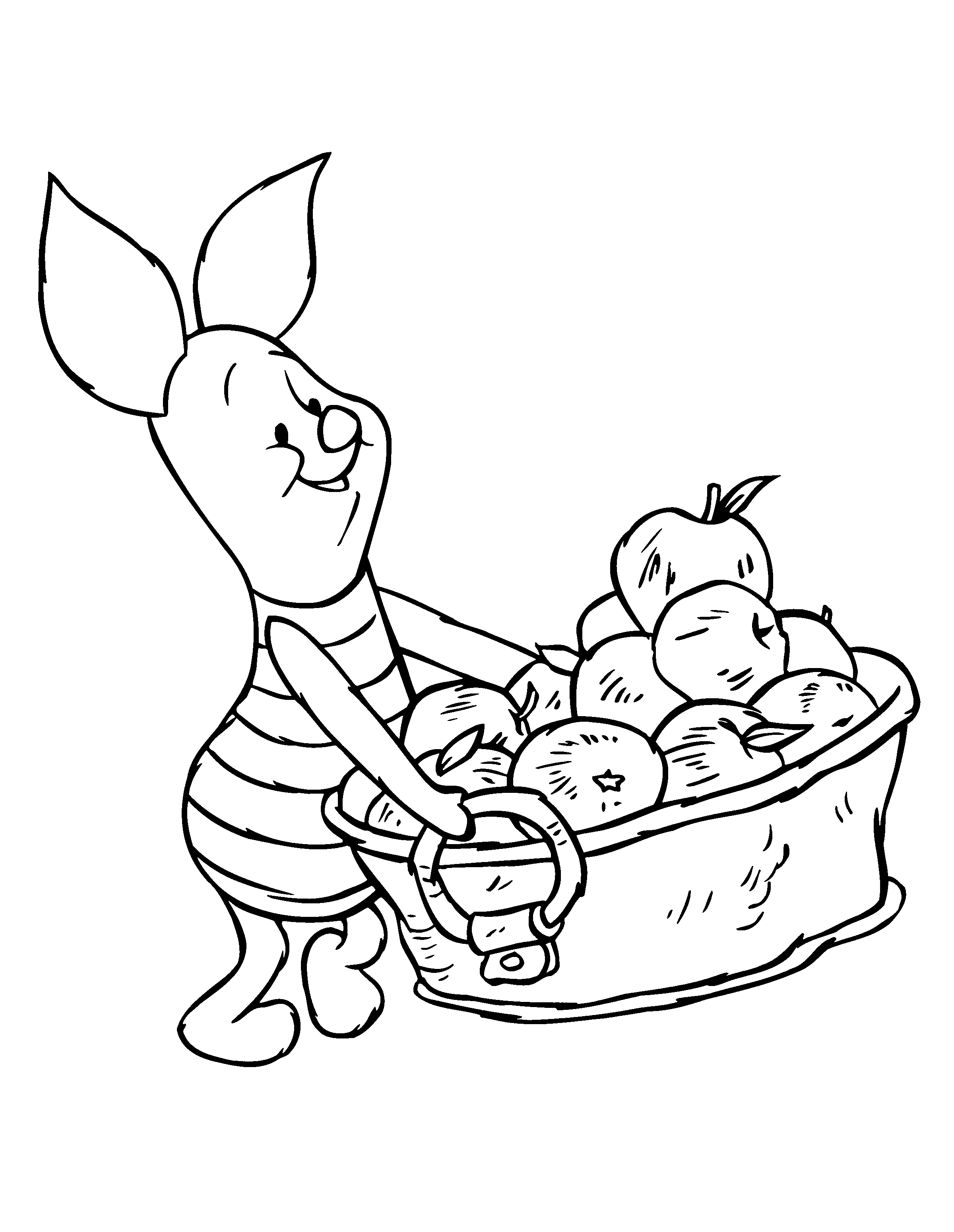 38+ Best of Piglet Coloring Pages Free Printable