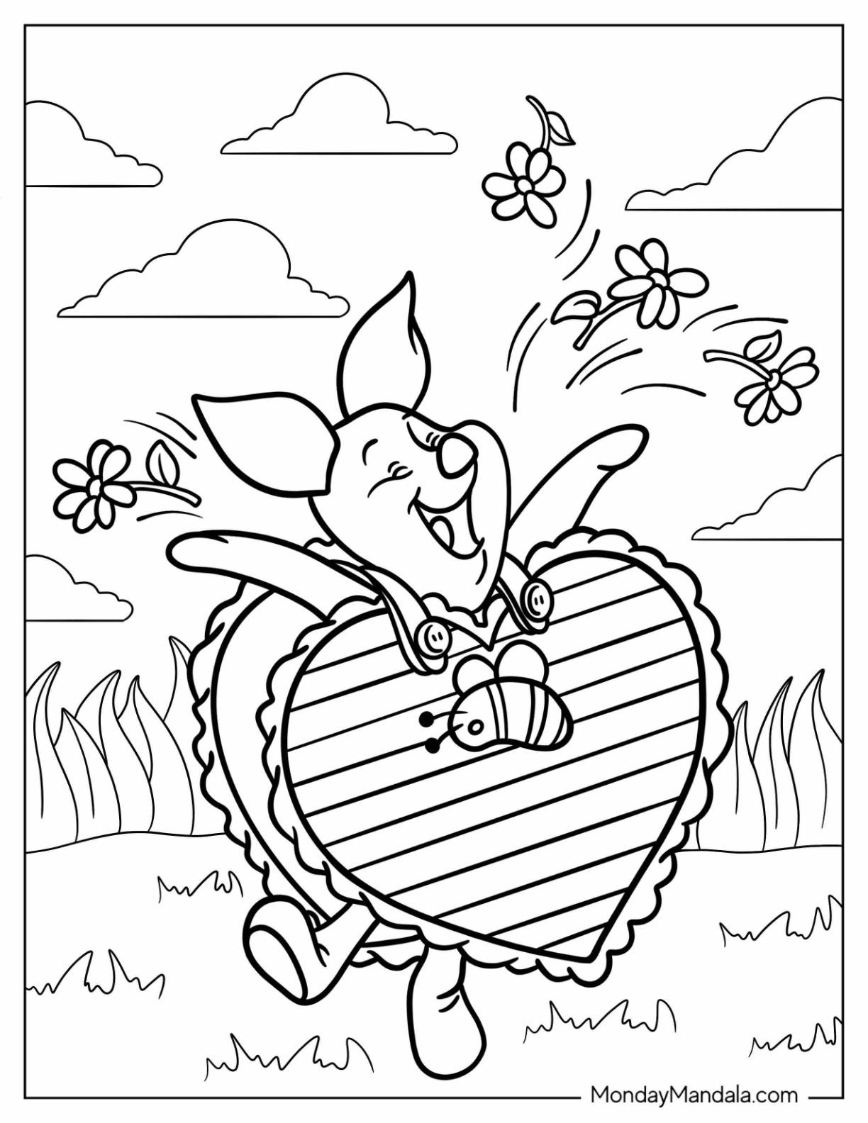 45+ Top Classic Piglet Coloring Pages Sketch