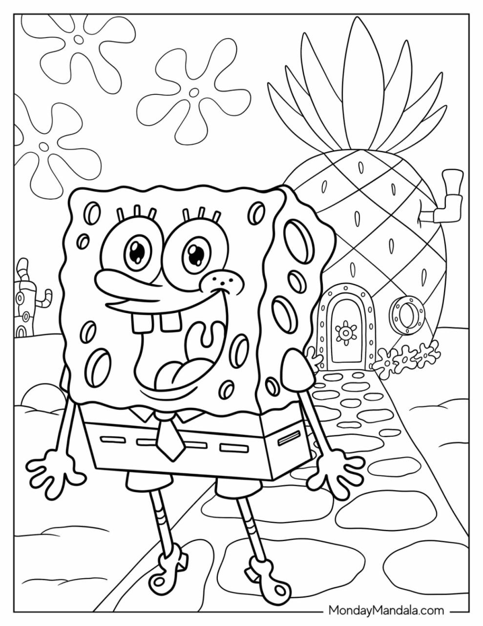 10 Fun Retro Cartoon Coloring Pages to Download