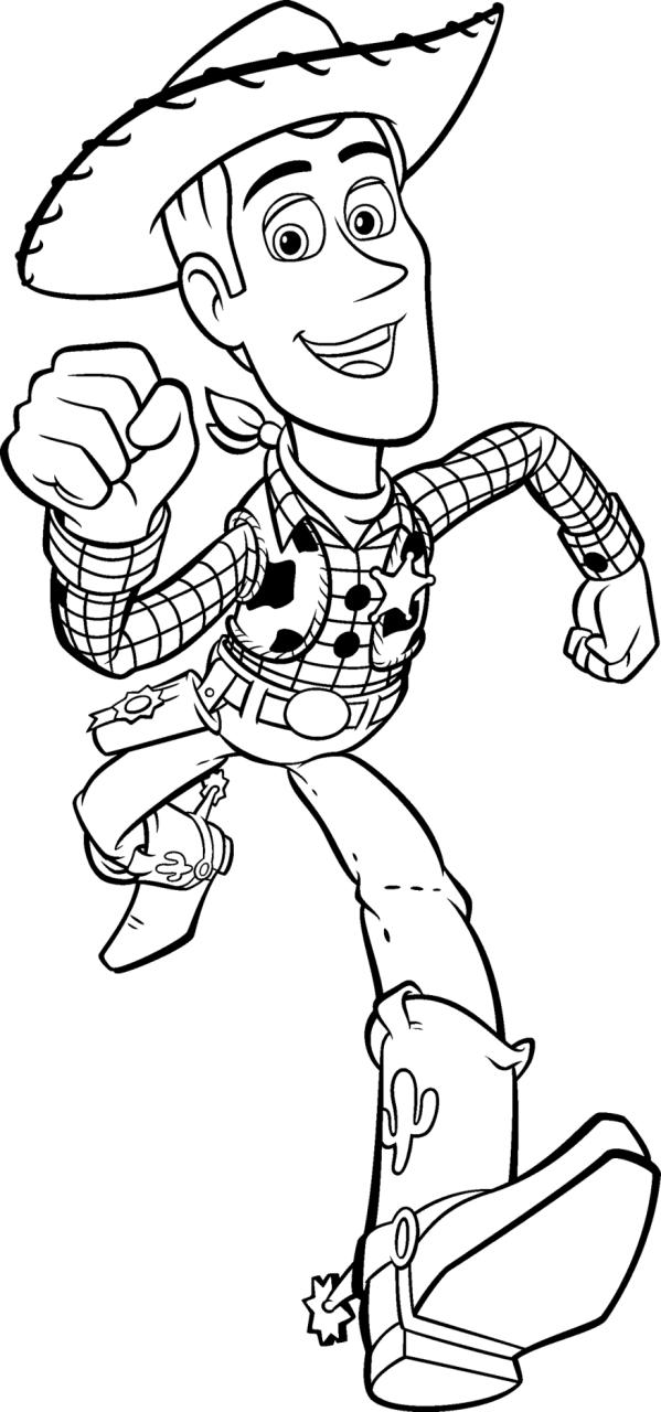 10 Fun Cartoon Coloring Pages Toy Story to Print