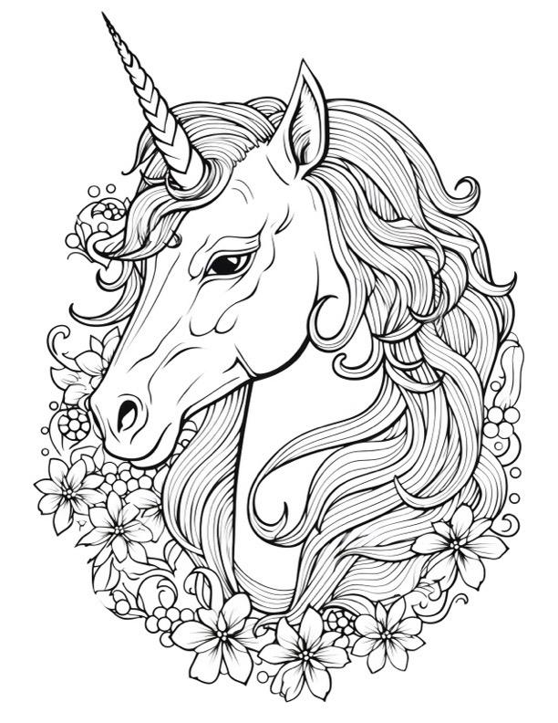 41+ Best of Unicorn Pig Coloring Pages Sheets Printables