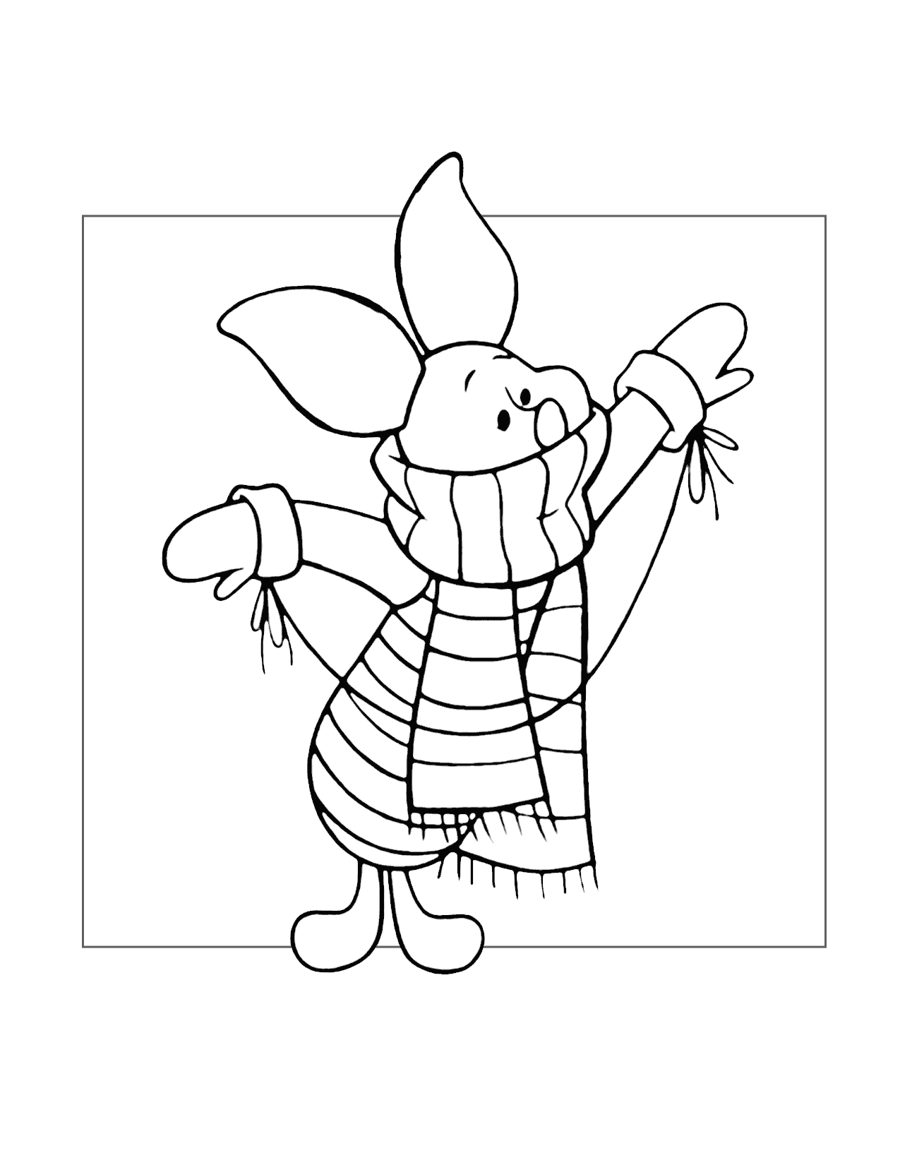 41+ Download Classic Piglet Coloring Pages PDF Printable