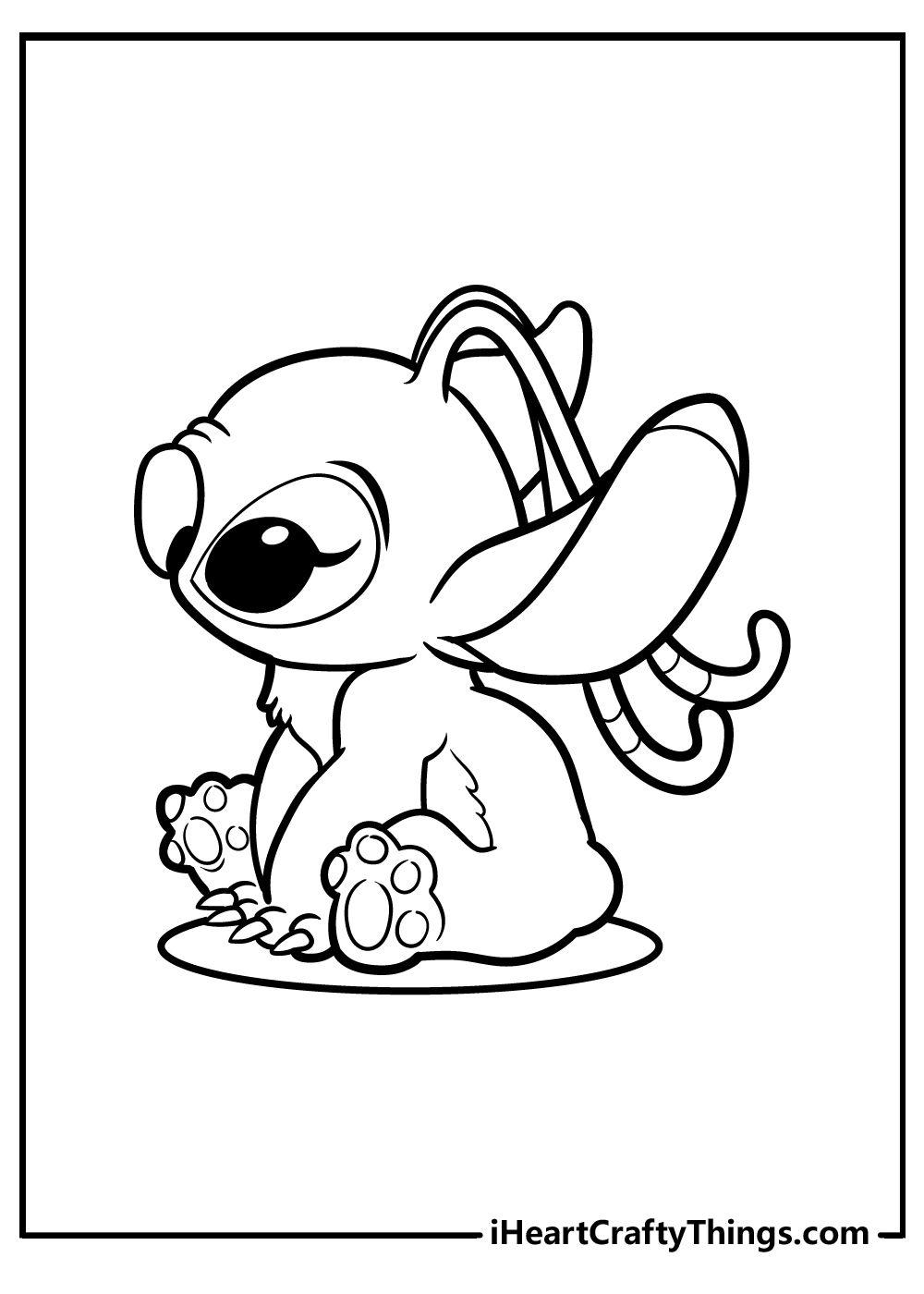 46+ Best of Stitch Cartoon Coloring Pages Sketch