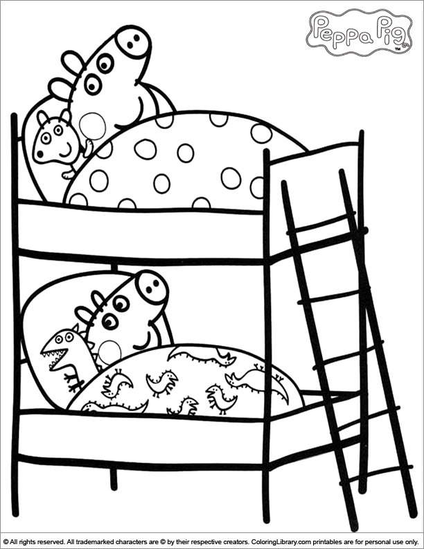 30+ Best of Pig Family Coloring Pages Book Pages