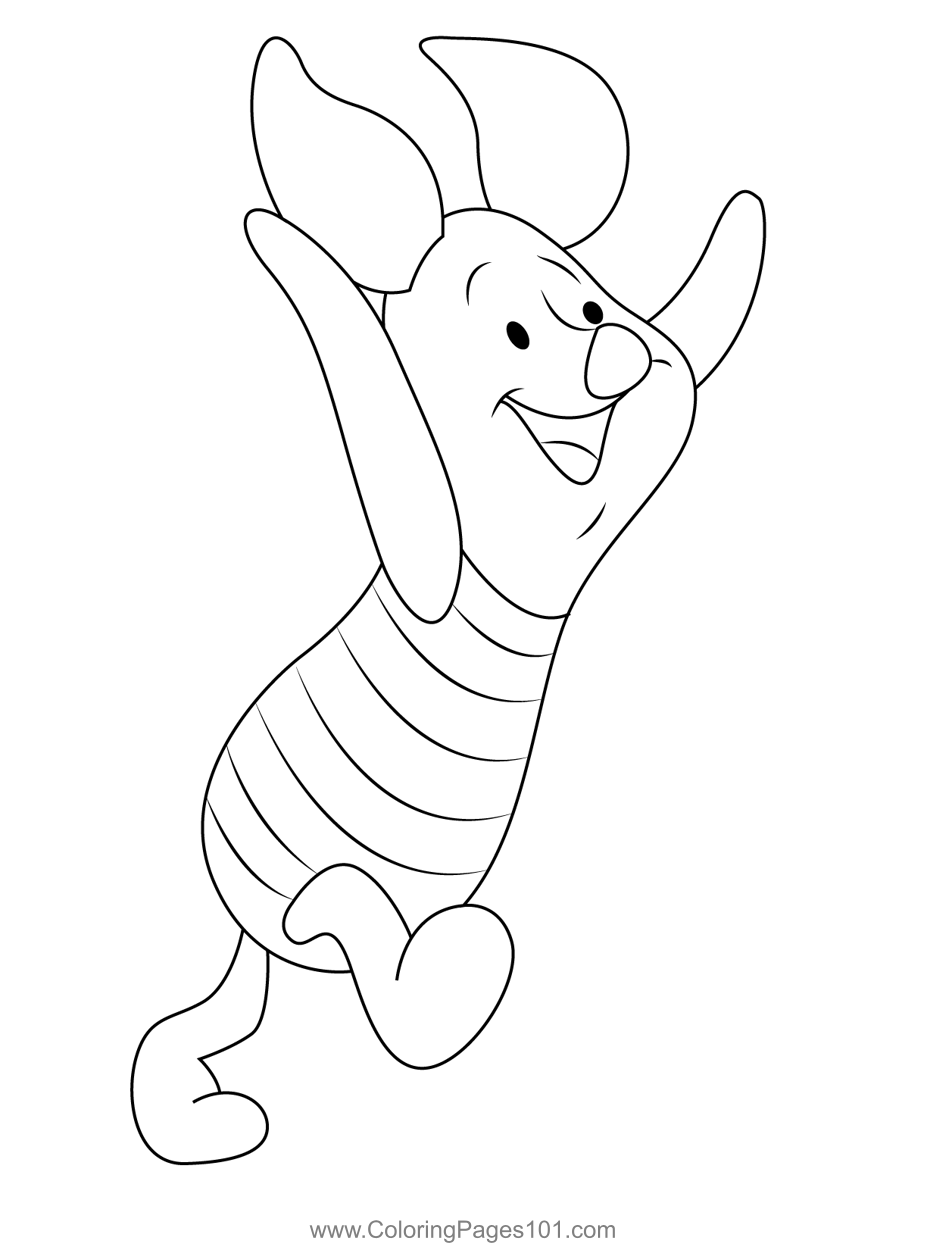 45+ Download Piglet Coloring Pages for Kids