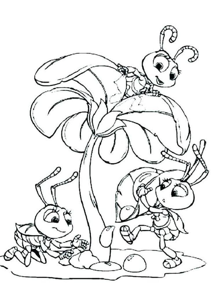 35+ Top Cute Ant Coloring Pages Line Art