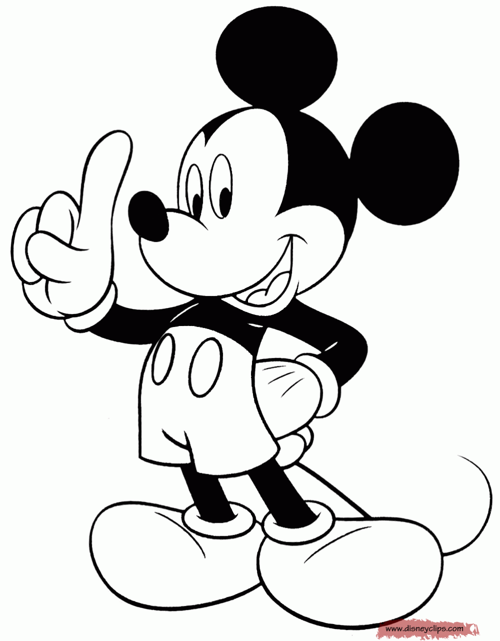 10 Adorable Mickey Mouse Coloring Pages for Disney Enthusiasts