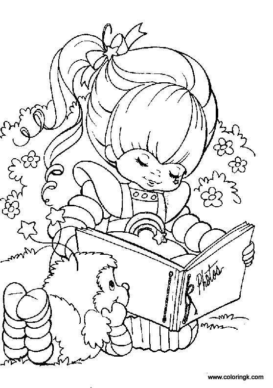 30+ Download Rainbow Brite Coloring Pages Cartoon Characters Book Pages