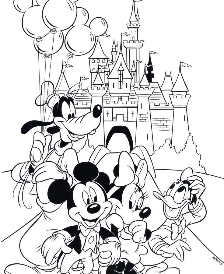 10 Classic 90s Disney Cartoon Coloring Pages for All Ages