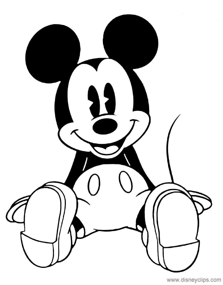 10 Adorable Mickey Mouse Coloring Pages for Disney Enthusiasts