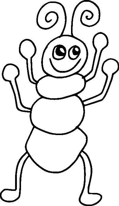 44+ Free Cute Ant Coloring Pages PDF Printable