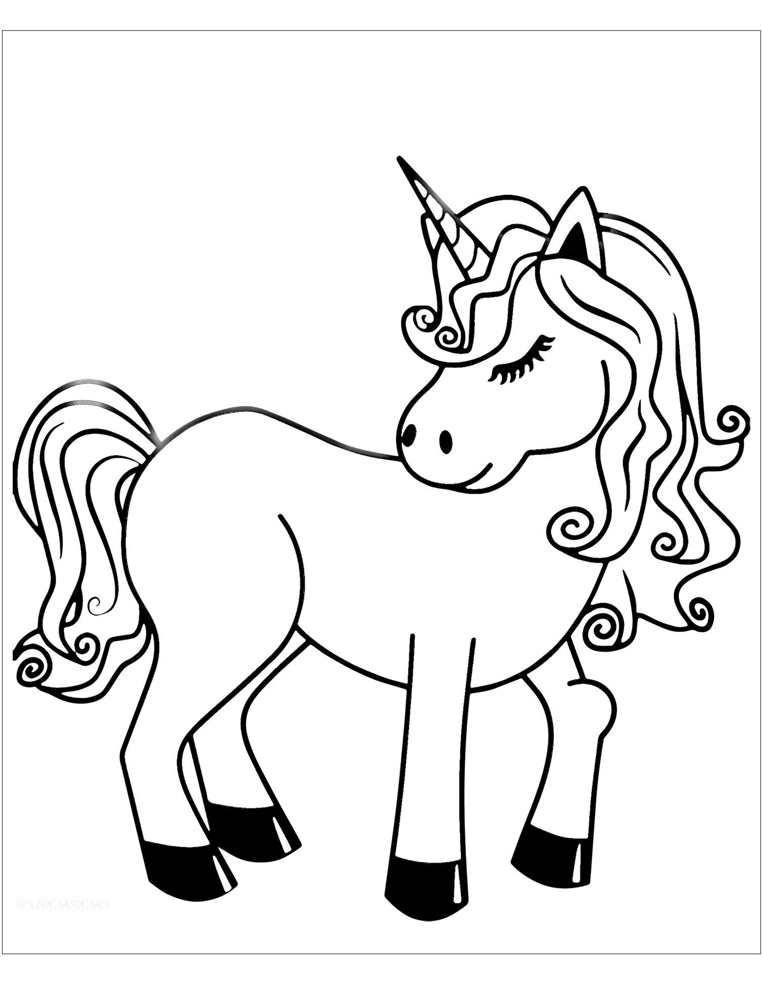 31+ Download Unicorn Pig Coloring Pages Colored