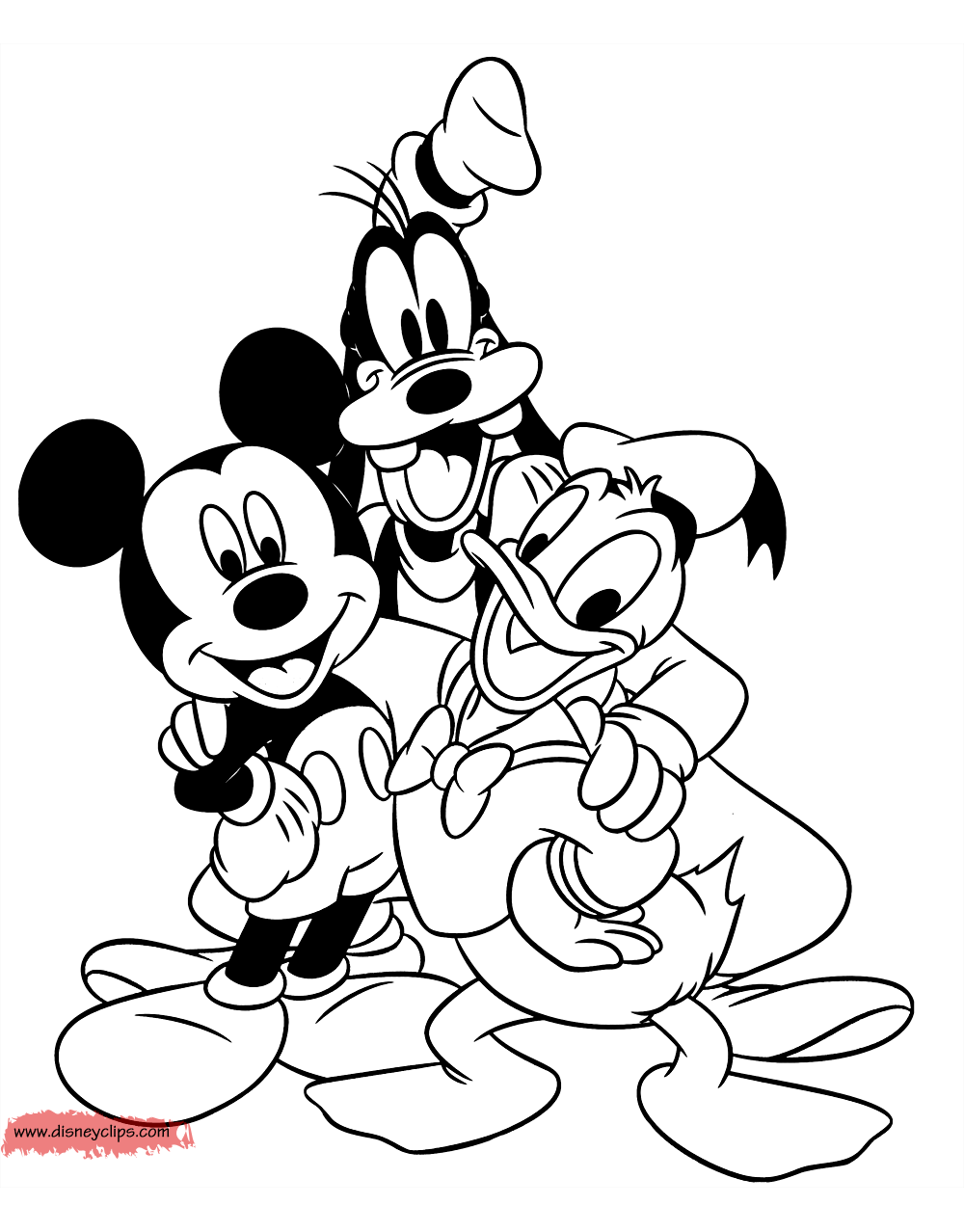 10 Adorable Mickey Mouse Coloring Pages for Disney Enthusiasts