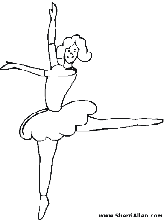 30+ Free Cute Dance Coloring Pages Sheets Printables