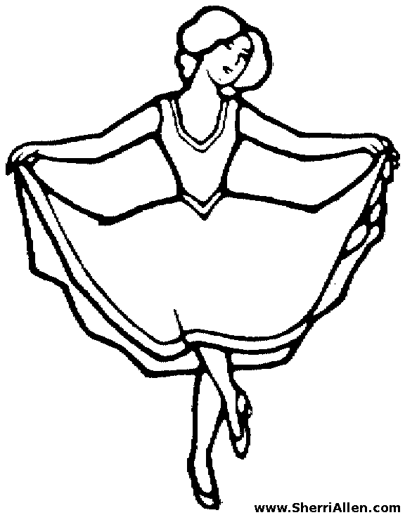 44+ Download Cute Dance Coloring Pages Sheets Printables