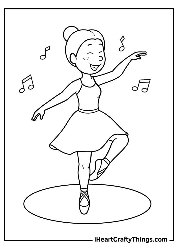 44+ Free Cute Dance Coloring Pages Book Pages