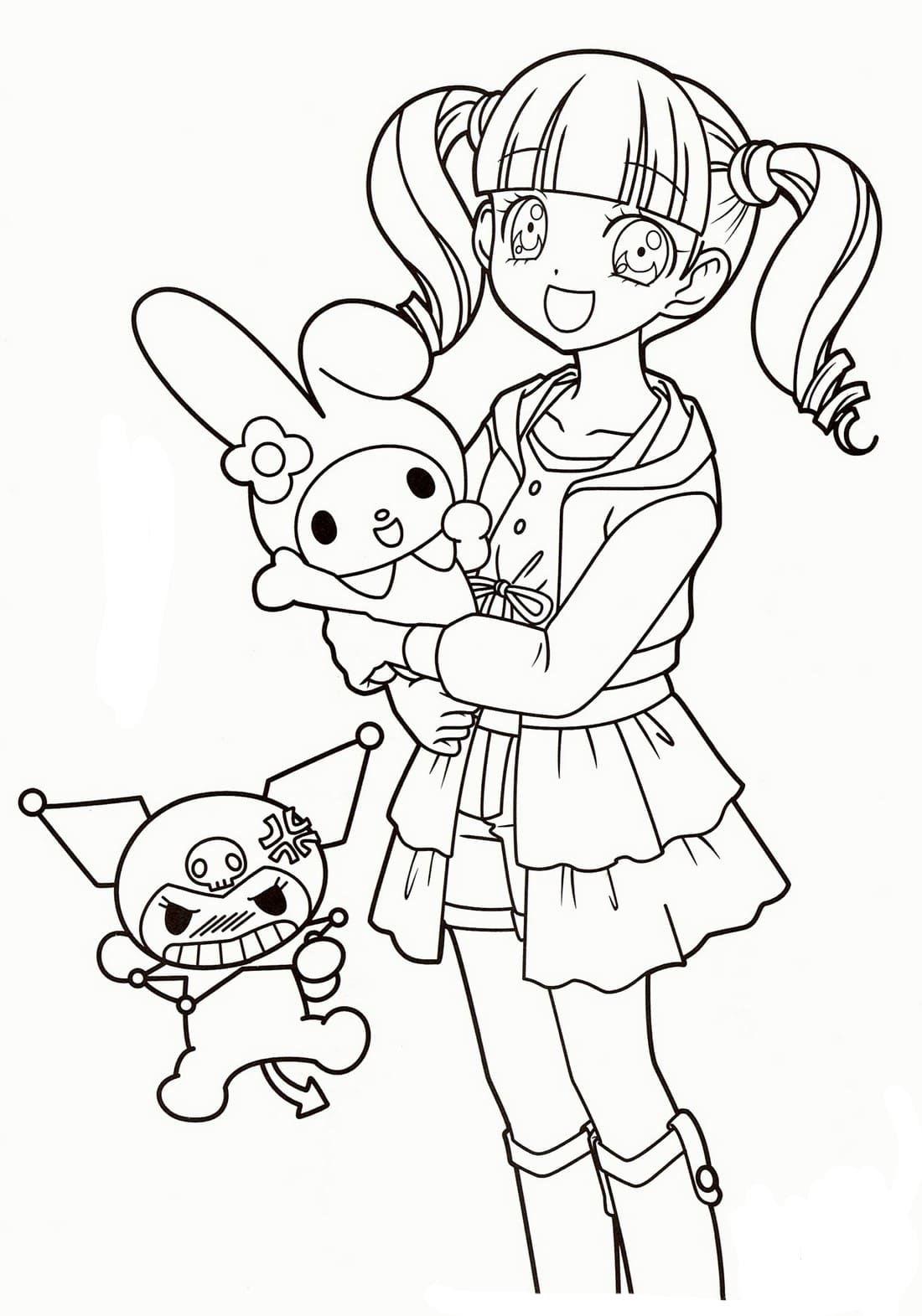 32+ Free Cartoon Coloring Pages Sanrio Books