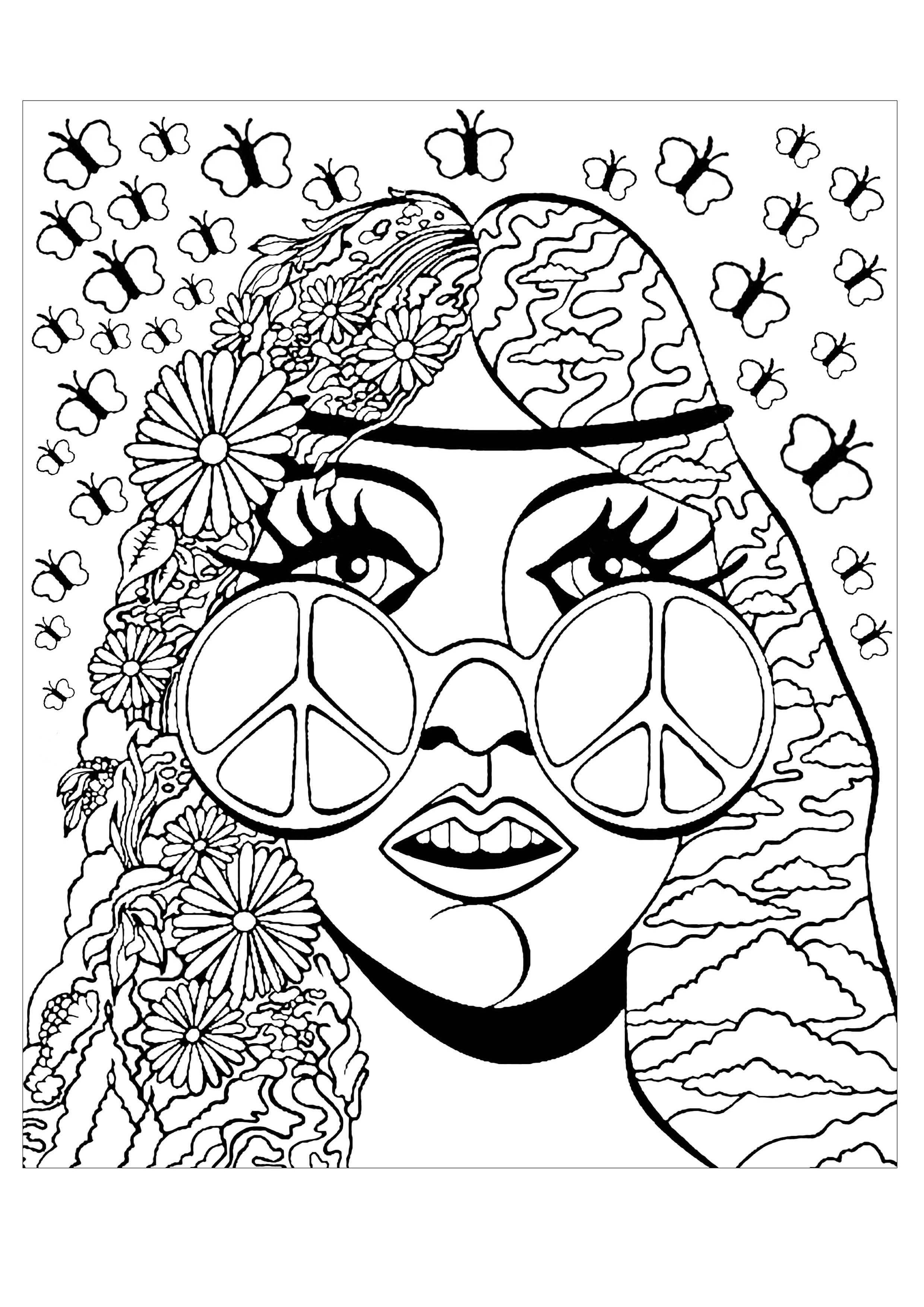 45+ Top Trippy Cartoon Coloring Pages Printable Book Pages