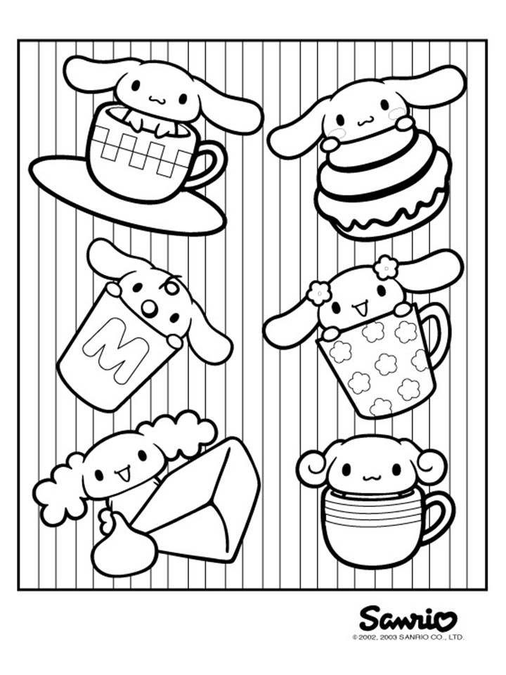 40+ Download Sanrio Coloring Sheets Book Pages