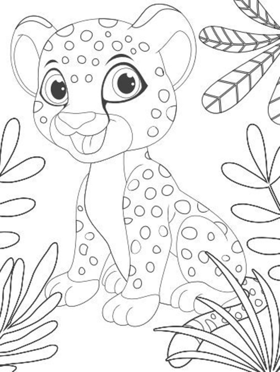 10 Printable A4 Cartoon Coloring Pages for Easy Fun