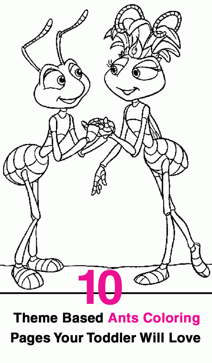 33+ Download Cute Ant Coloring Pages Book Pages