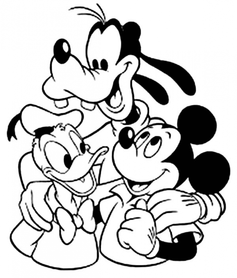 10 Adorable Mickey Mouse Coloring Pages for Disney Enthusiasts