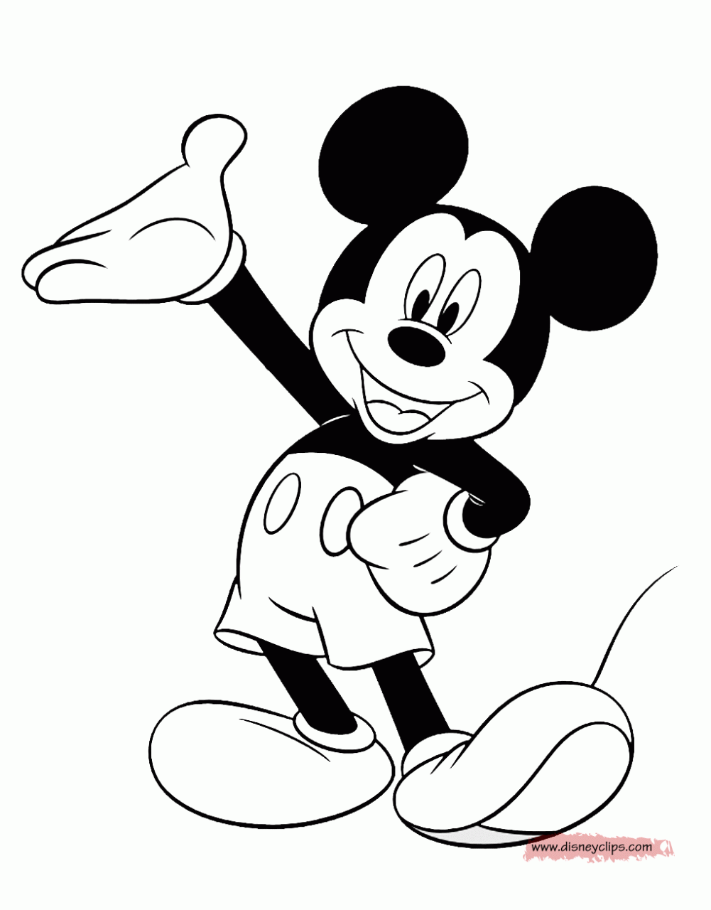 10 Adorable Mickey Mouse Coloring Pages for Disney Enthusiasts