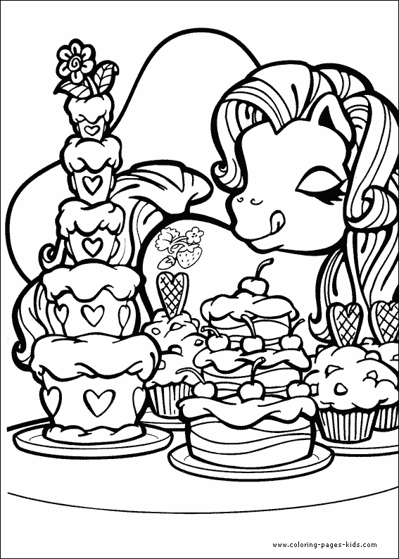 36+ Top Cartoon Coloring Pages My Little Pony Colored